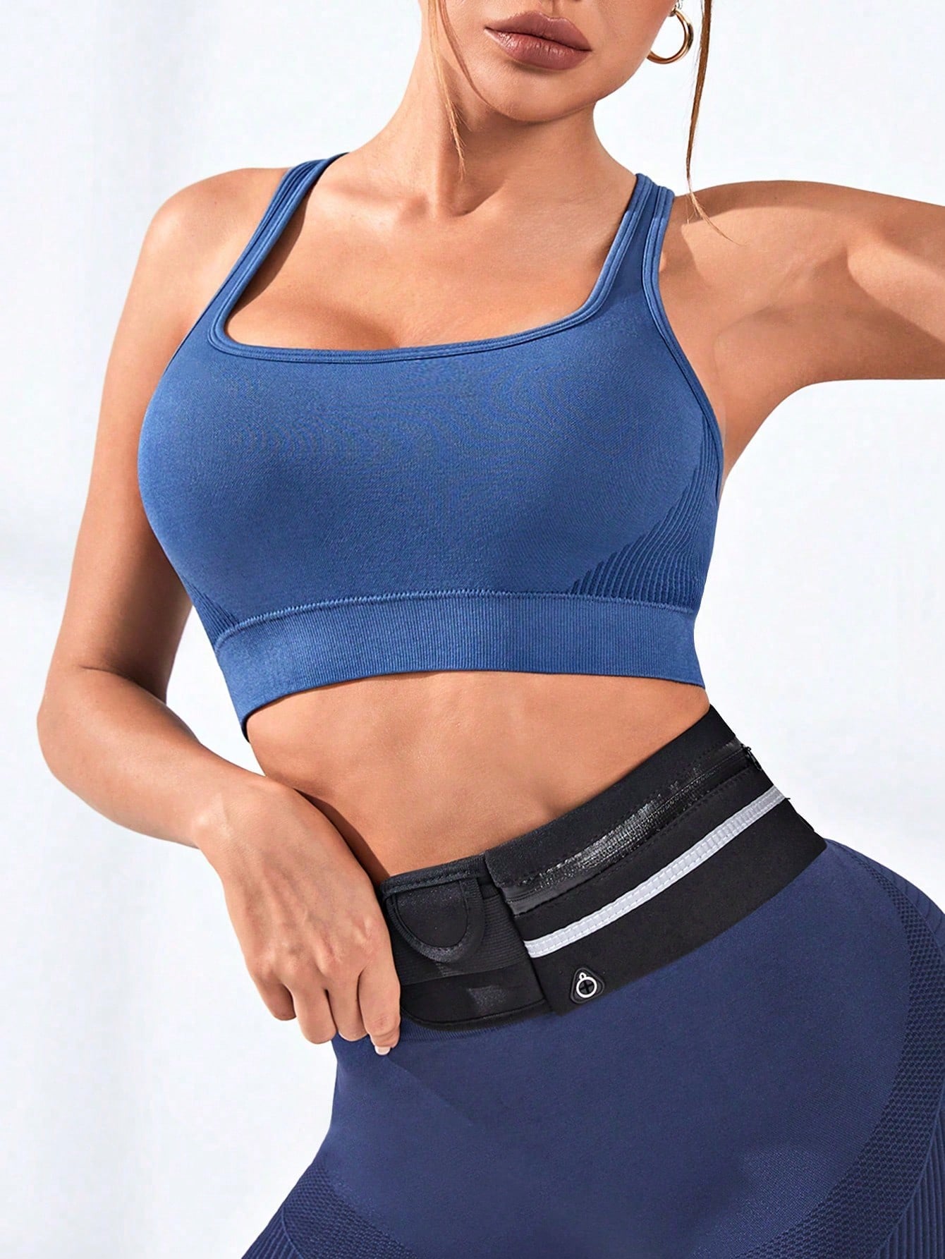 Women's Racerback Sports Bra S - Seamless Ribbed Workout Tank Top recension och pris
