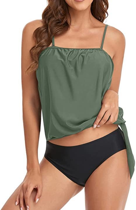 Tankini Woman Bikini Crop Top  - Tops recension och pris