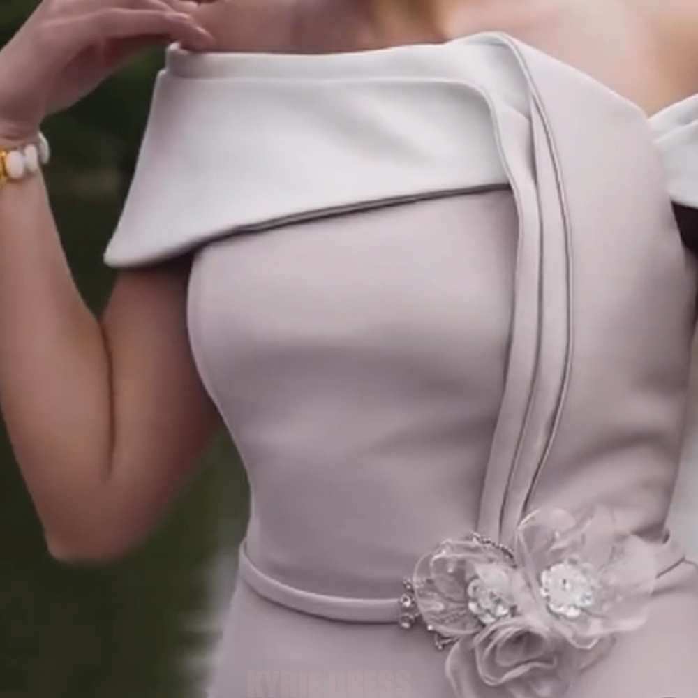 Elegant Mother of The Bride Dr - Elegant Satin Evening Gown Split recension och pris