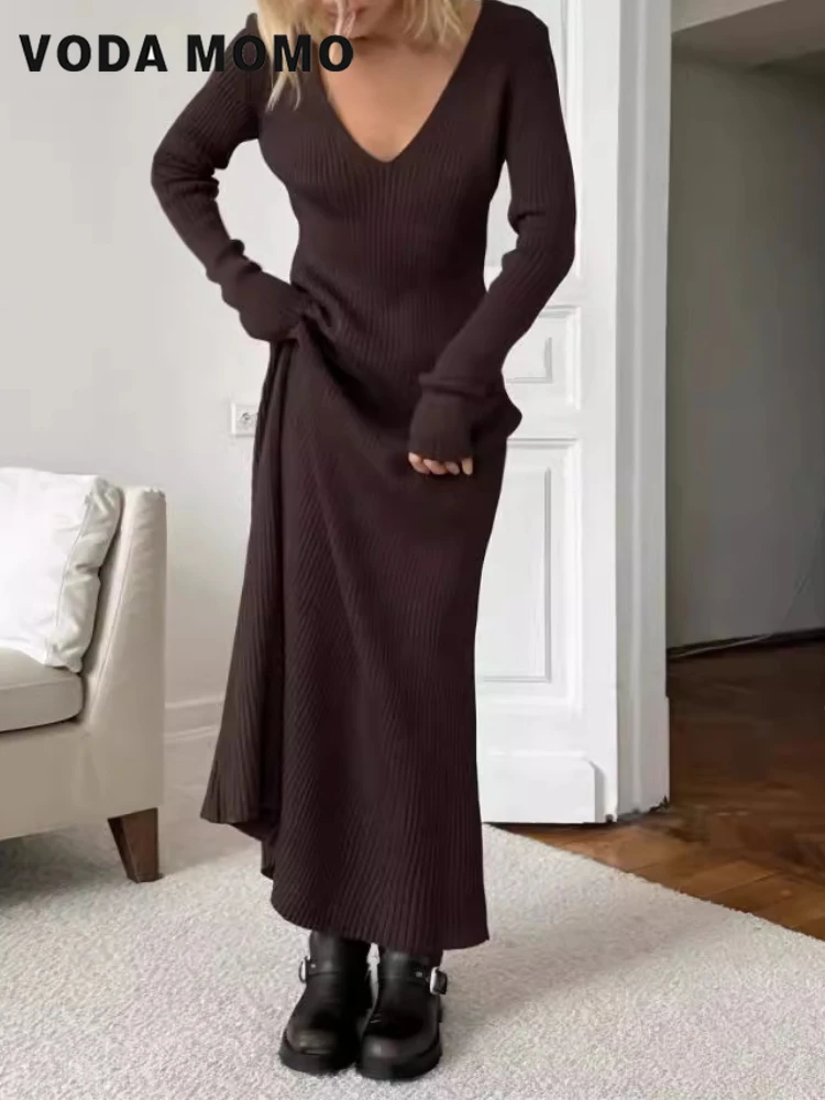 Long Sleeves Versatile Bodycon - Bodycon Long Sleeve Ribbed Dress recension och pris